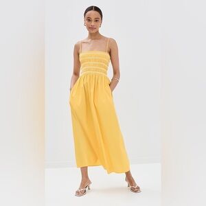 Pistola Bianca Dress in Dandelion